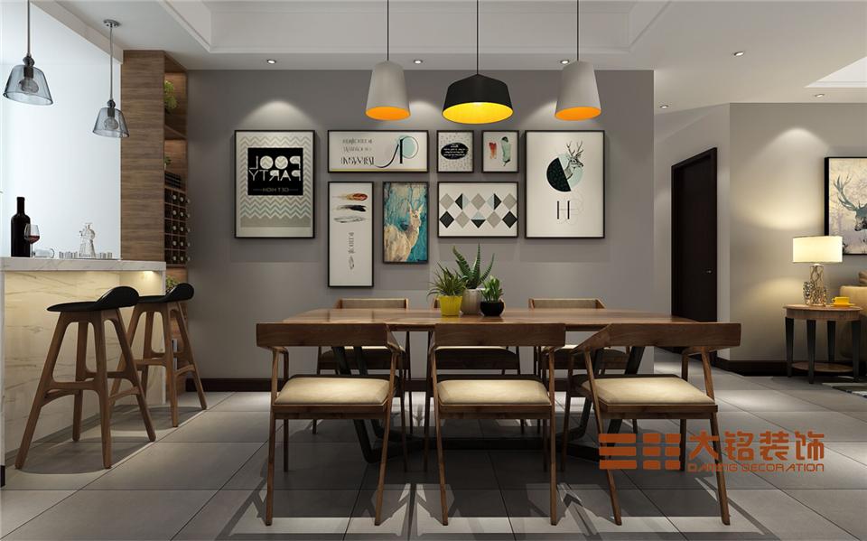 不一样的装修风格,银基128平欧式装修风格