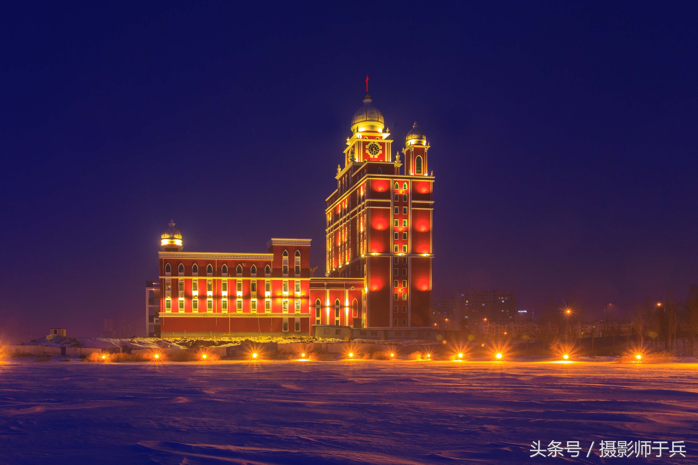 中国最大的基督教堂-大庆磐石大教堂