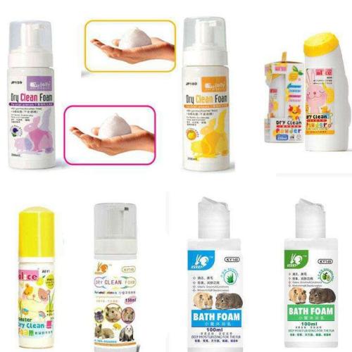 兔兔可以用干洗粉吗,兔兔更喜欢干洗粉还是干洗泡泡