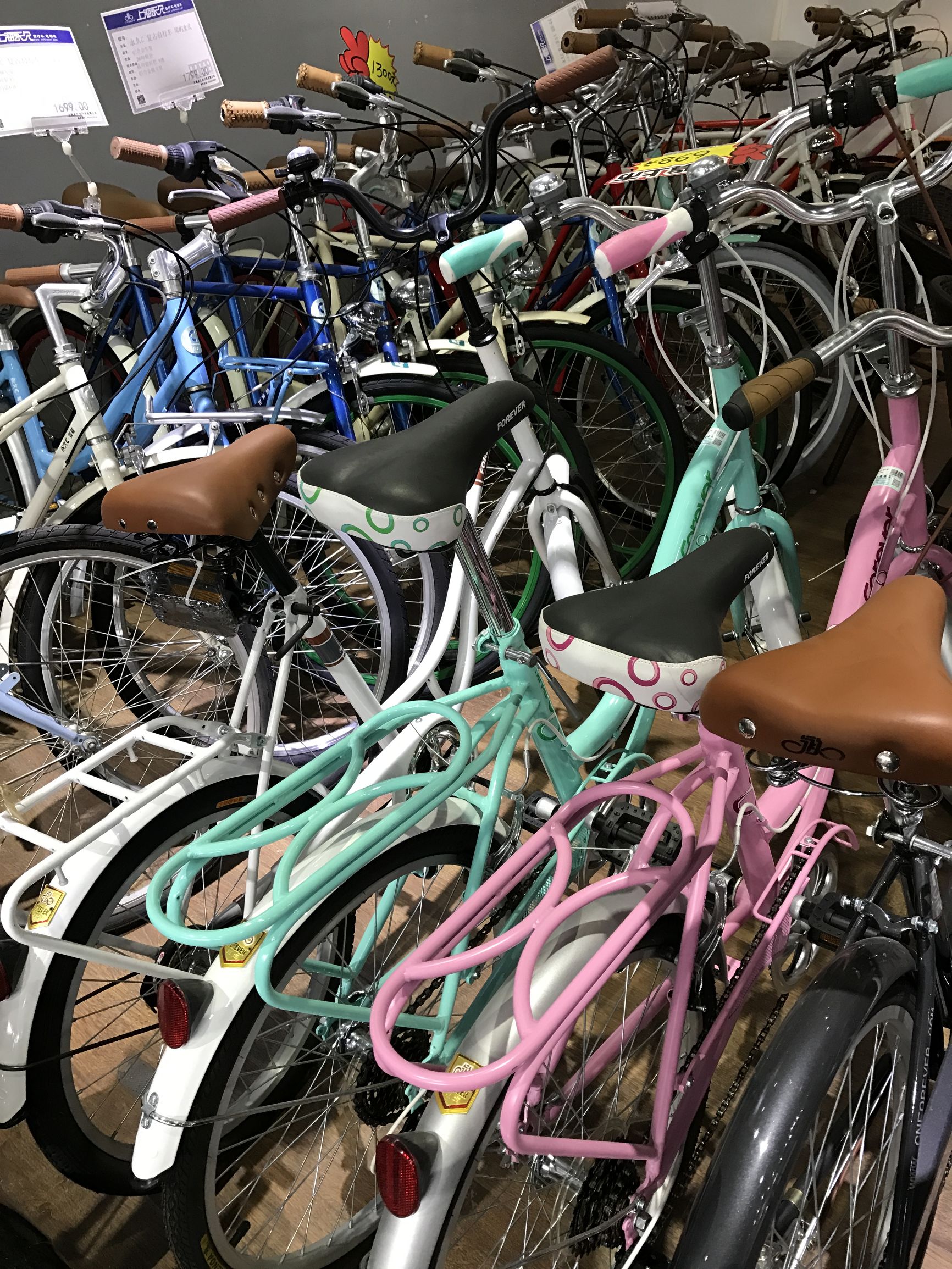 无数人的回忆,一代经典永久牌自行车