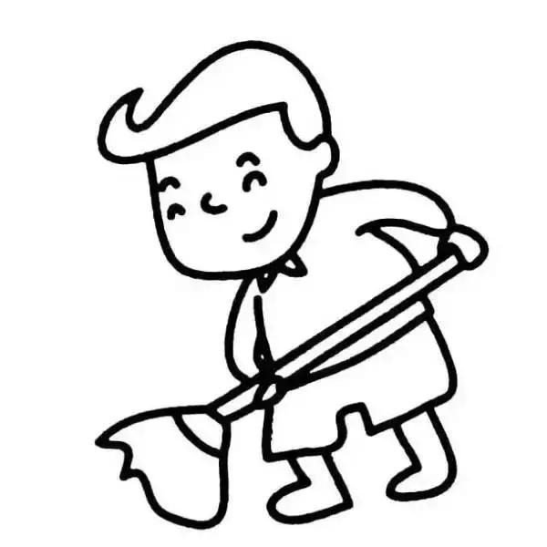 画古代人物的简笔画超级容易学会,画一画我学会的本领简笔画