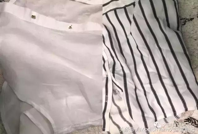 不同做工的衬衫,不同衬衫