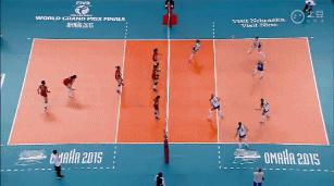 女排讲解,美国女排战术特点