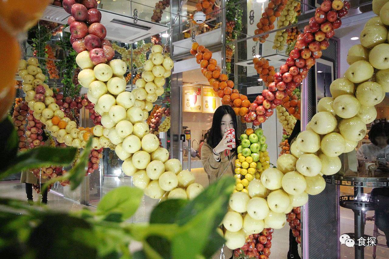 深圳第一家迪拜果饮店，2吨的水果真的吓到我了！