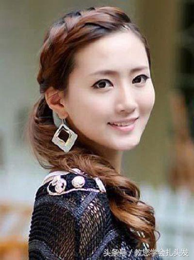 菱形脸短卷发扎法大全简单又好看,菱形脸短发怎么扎头发好看超酷