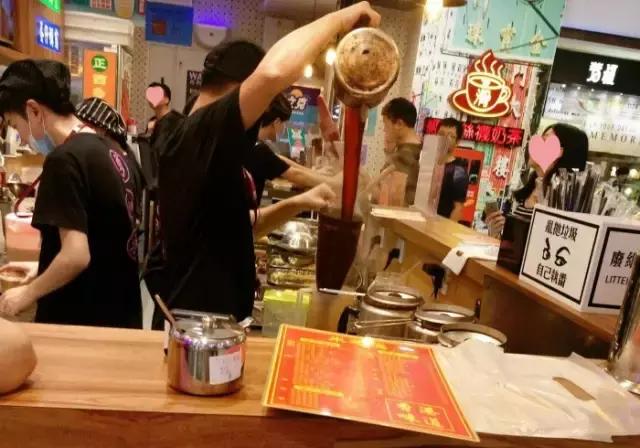 广州椰百年奶茶店,广州火车南站奶茶店