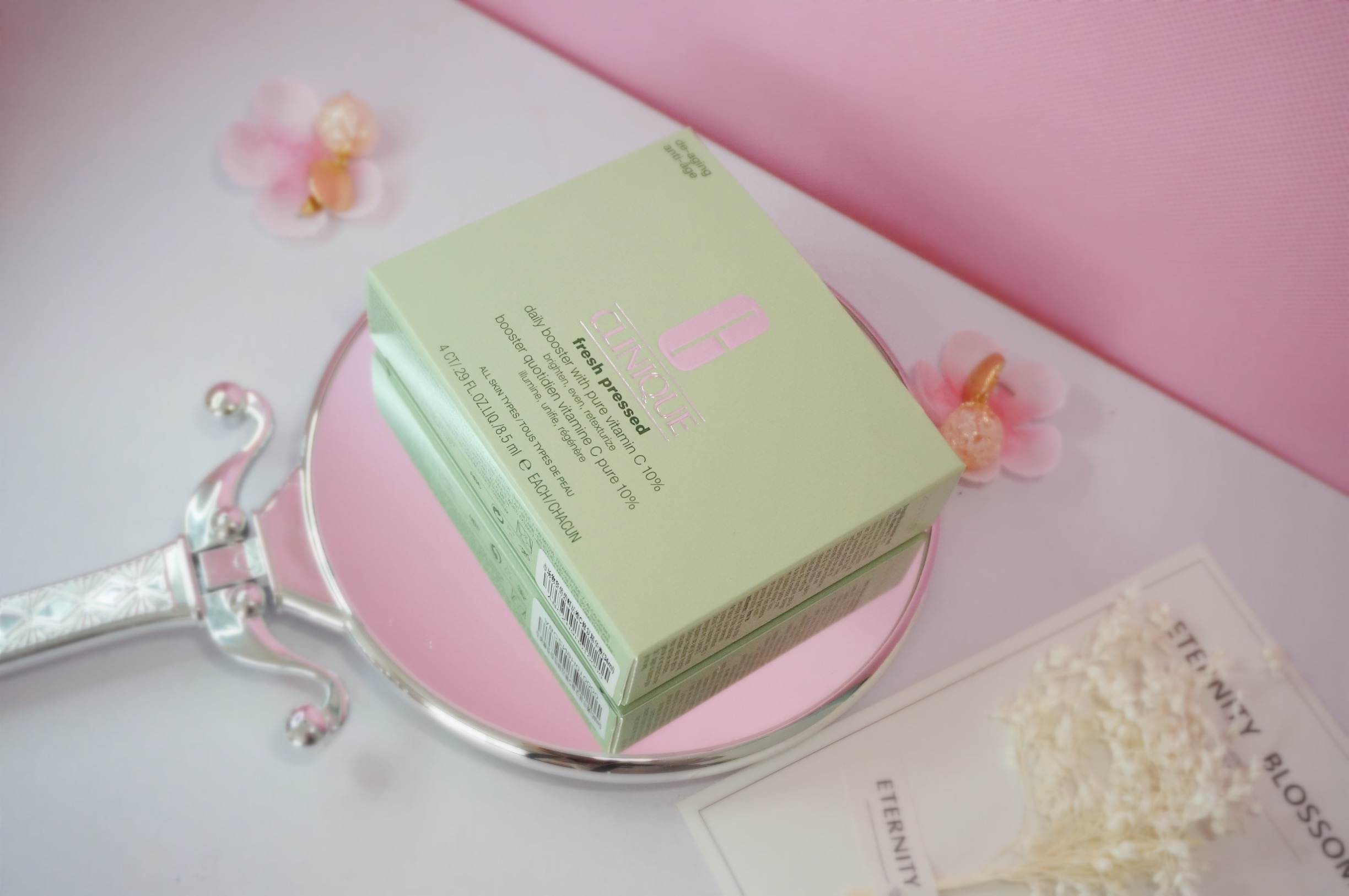 提亮肤色倩碧维c修复精华,倩碧vc精华测评