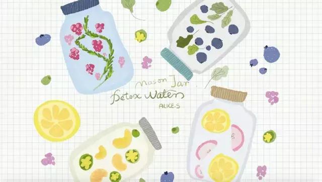 聊一聊消暑饮品,detoxwater排毒水