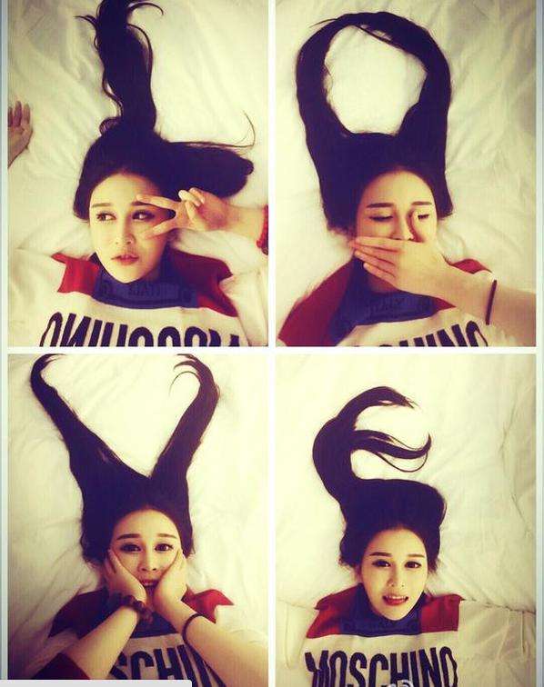 女星们的躺姿照:刘亦菲依然仙王珞丹自黑,周冬雨超放飞自我