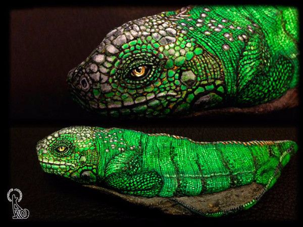 好可怕!他说画画的不是他,而是石头自己!