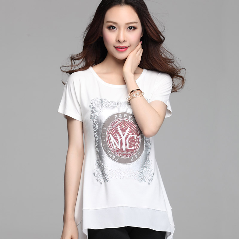 品牌t恤女正肩短袖修身打底衫,夏季新款短袖纯棉t恤女士打底衫