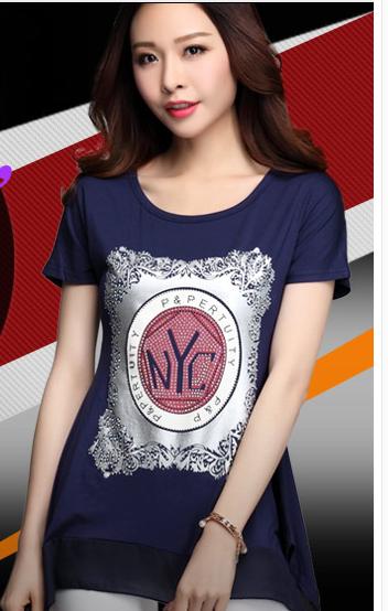 品牌t恤女正肩短袖修身打底衫,夏季新款短袖纯棉t恤女士打底衫