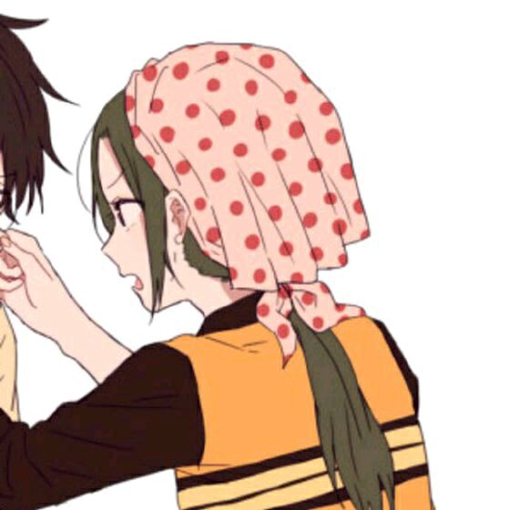 不明显的情侣头像动漫图自取,无水印情侣头像甜蜜双人图文