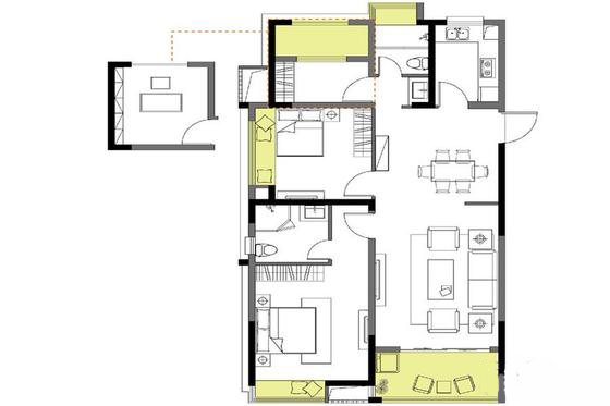 16万简装小户型装修,16万极简主义装修小户型