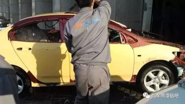 汽车刮腻子补漆方法视频,汽车刮腻子手法技巧视频