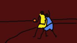 老球迷快来看，球星经典动作GIF火柴人（三）