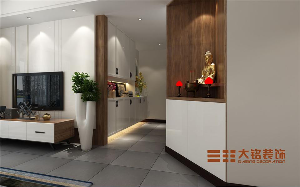 不一样的装修风格,银基128平欧式装修风格