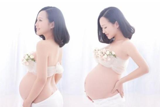 女星孕照差距大,女星的孕照