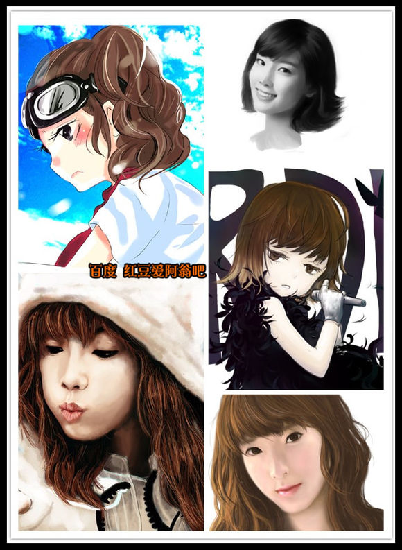 明星Q版形象,真人卡通哪个更萌?