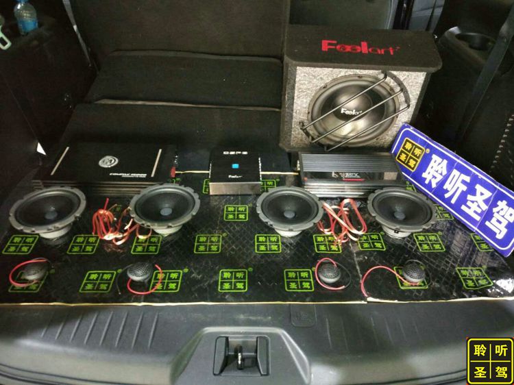 日产途乐汽车音响改装店,北京尼桑途乐音响改装案例