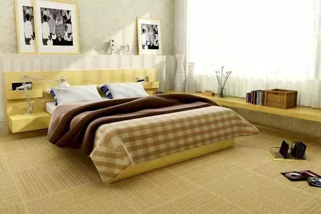 流行地毯砖卧室背景墙,卧室地毯砖设计安装