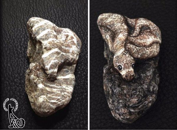 好可怕!他说画画的不是他,而是石头自己!