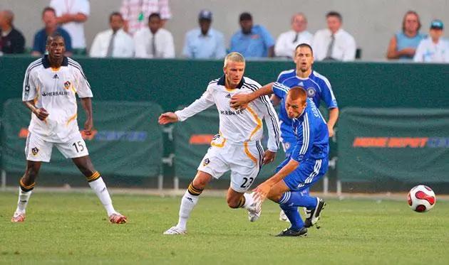 贝克汉姆经典进球实况足球,贝克汉姆足球帅气视频