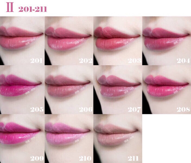 纪梵希唇膏小羊皮100号试色,纪梵希高定唇膏63号试色