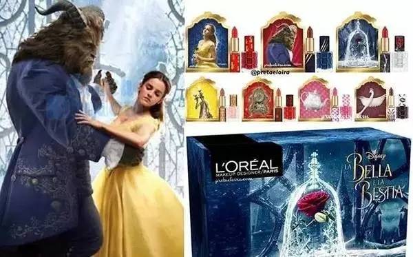 美女和野兽唇釉,美女与野兽唇釉套盒