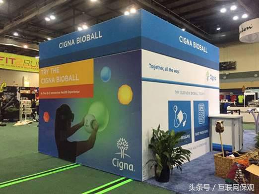 Cigna:VR游戏,体检,卖保险