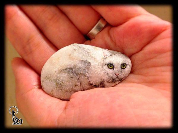 好可怕!他说画画的不是他,而是石头自己!