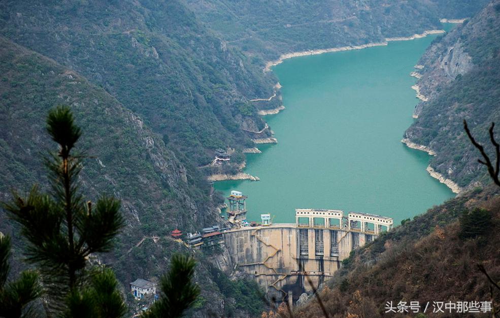 褒河水库风景,陕西汉中褒河水库风景区