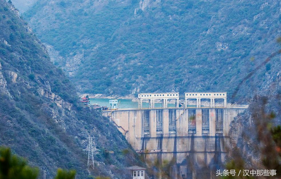 褒河水库风景,陕西汉中褒河水库风景区
