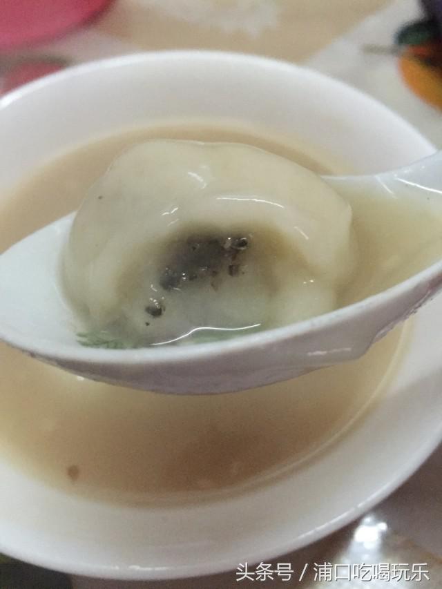 吃在浦口古稀老夫妻喊你来吃手工元宵喽！三块钱六个卖了15年