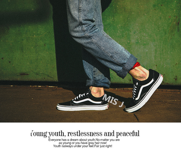 复古潮鞋,复古年轻人的潮鞋搭配图片