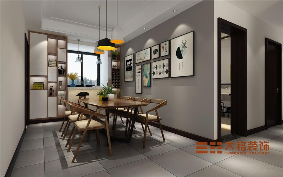 不一样的装修风格,银基128平欧式装修风格