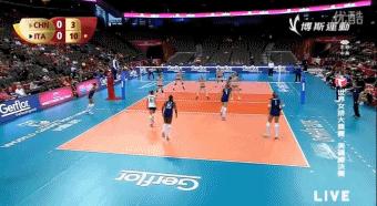 女排讲解,美国女排战术特点