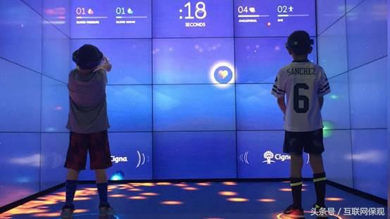 Cigna:VR游戏,体检,卖保险
