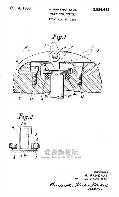 “胖大海”的半圆型的表冠防护装置来历揭秘
