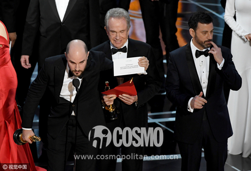 奥斯卡乌龙颁奖典礼,奥斯卡乌龙事件颁奖典礼