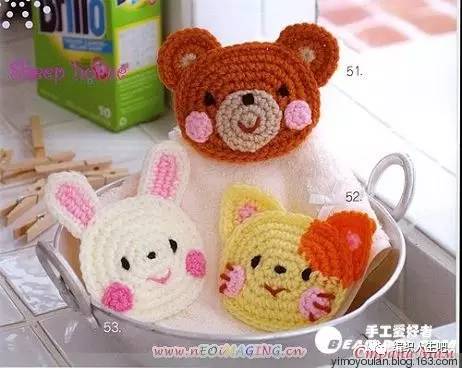 男童娃娃钩织玩偶图解,钩童装衣服花样图解