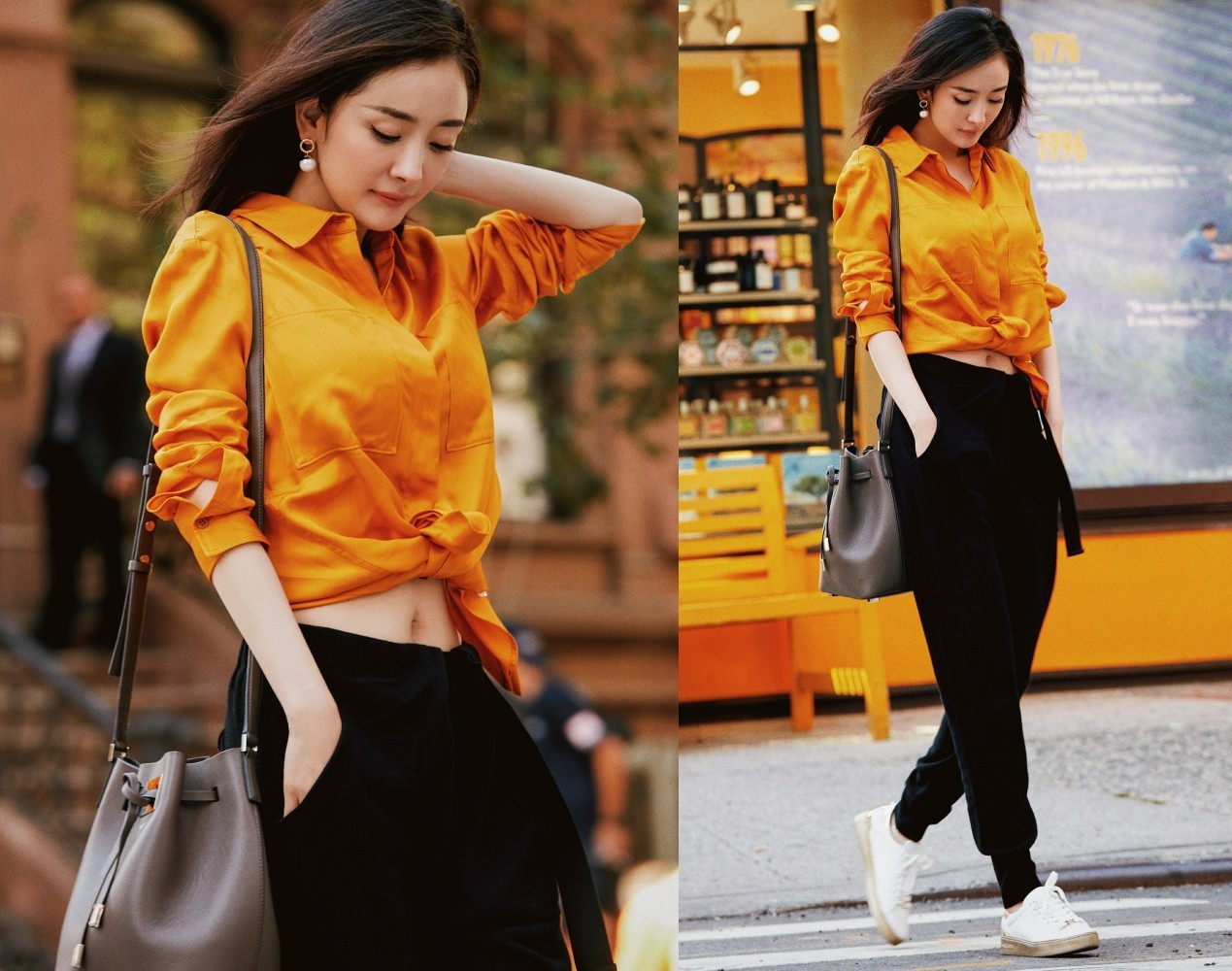 我说春天的另一个名字叫小白鞋，杨幂娜扎袁姗姗都服气！