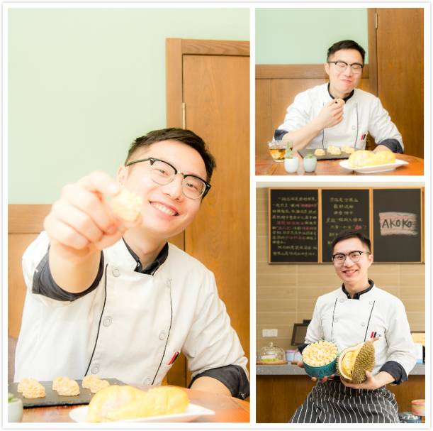 榴莲味儿的曲奇,有榴莲味的榴莲饼