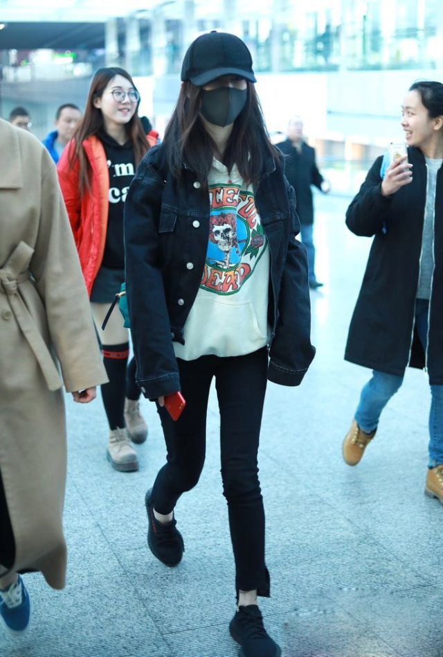 女星机场私服夏季,女星机场私服