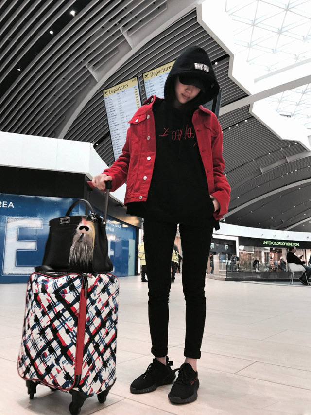 女星机场私服夏季,女星机场私服