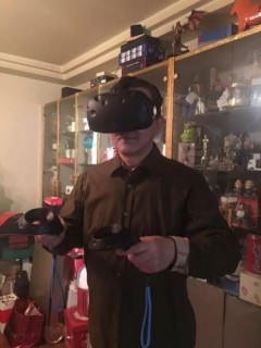 vr眼镜htcvive游戏体验,htcvivevr游戏开发实战