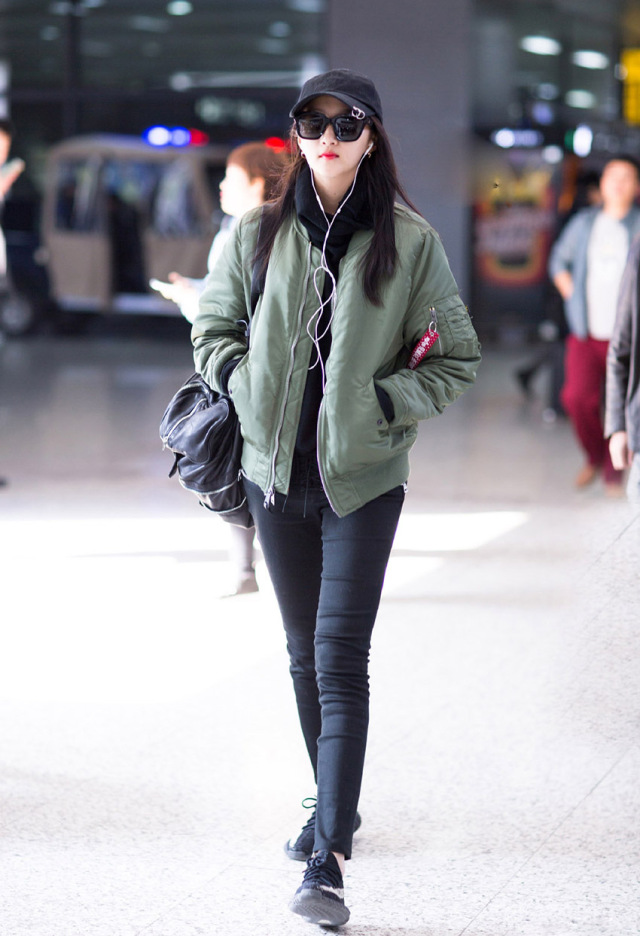 女星机场私服夏季,女星机场私服