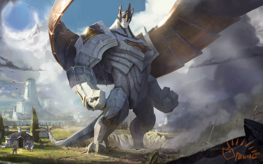 超大加里奥英雄登场,正义巨像加里奥登场