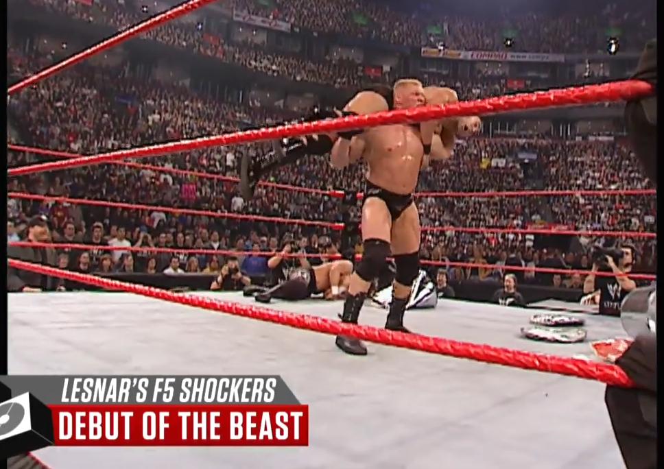 布洛克莱斯纳2002年到2022年f5,wwe布洛克莱斯纳f5集锦