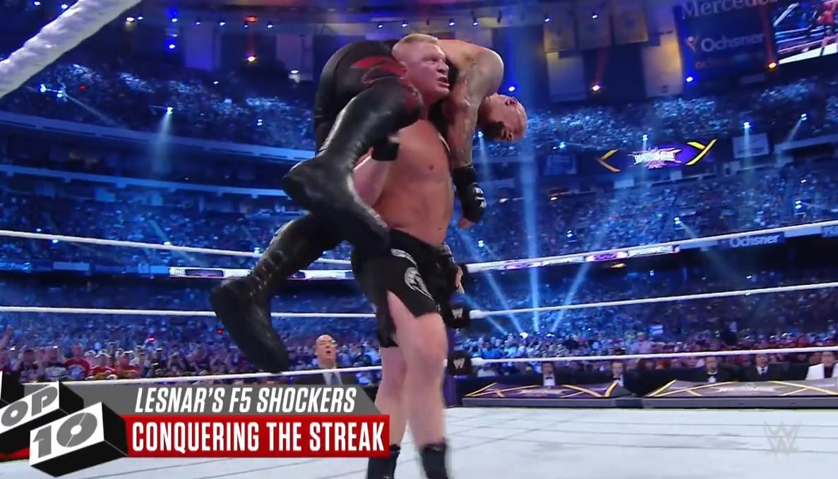 布洛克莱斯纳2002年到2022年f5,wwe布洛克莱斯纳f5集锦